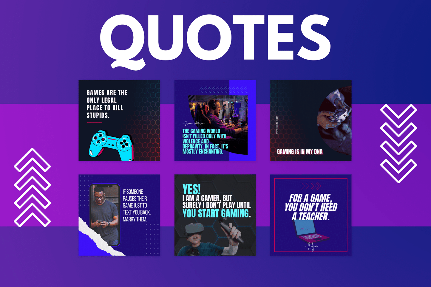 200 Digitale annonse og reklame maler for E-sport til sosiale medier