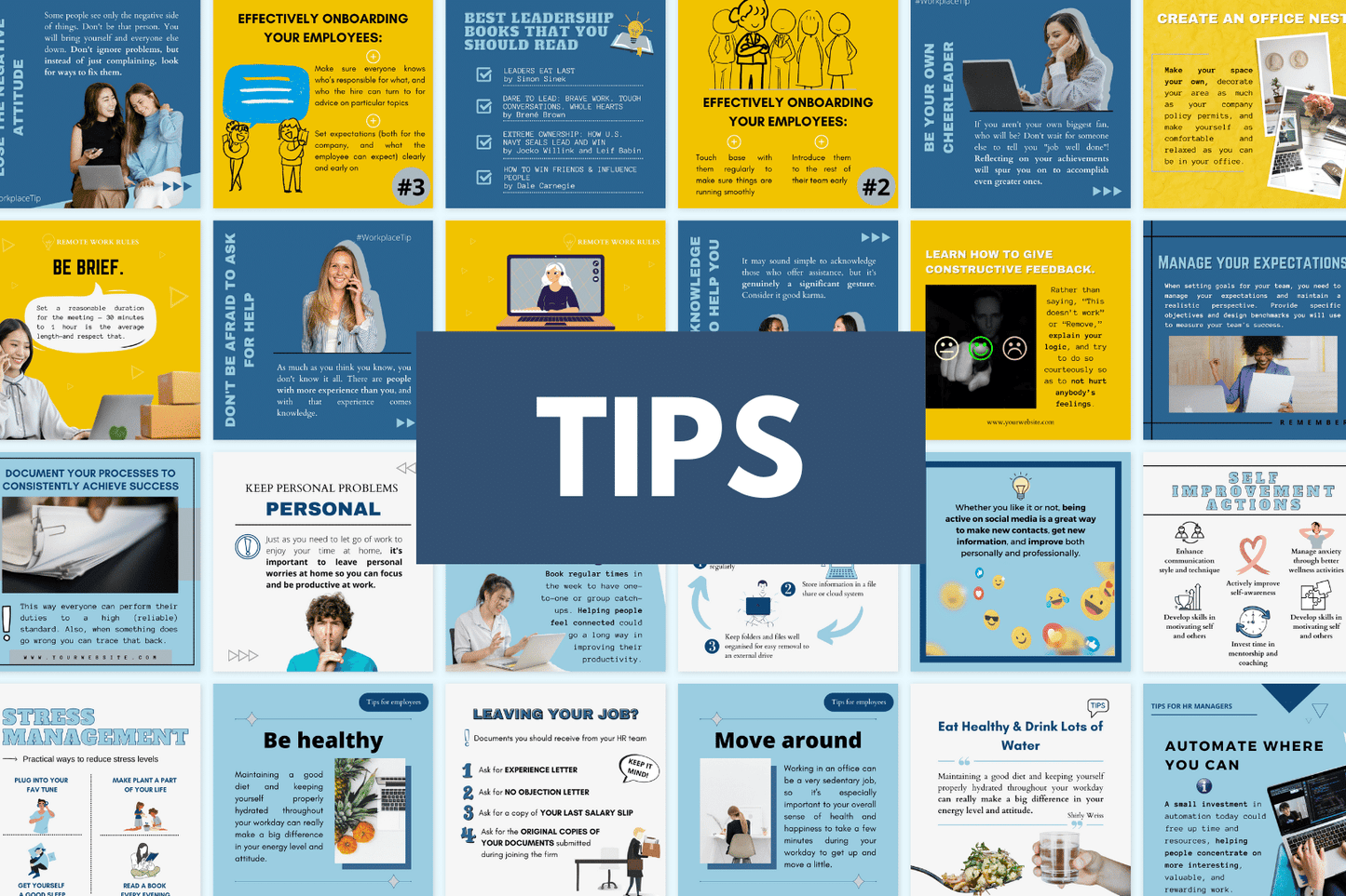 300 Digitale annonse og reklame maler for Menneskelige Resurser til sosiale medier