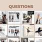 200 Digitale annonse og reklame maler for Dansestudio og danselærere til sosiale medier
